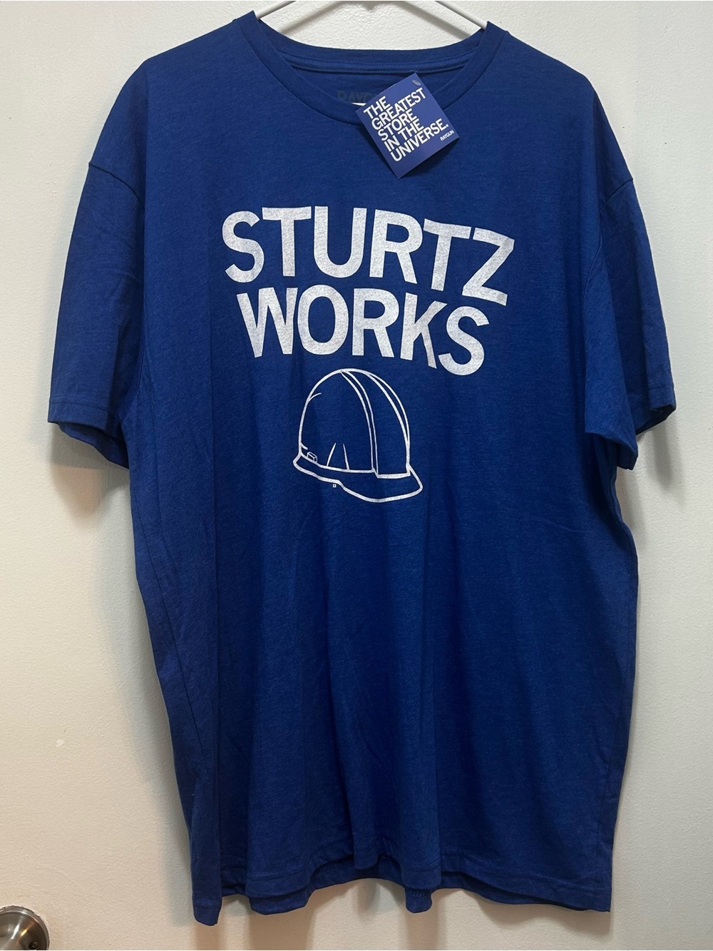 Sturtz Works Short-Sleeve Graphic‎ Tee in Blue